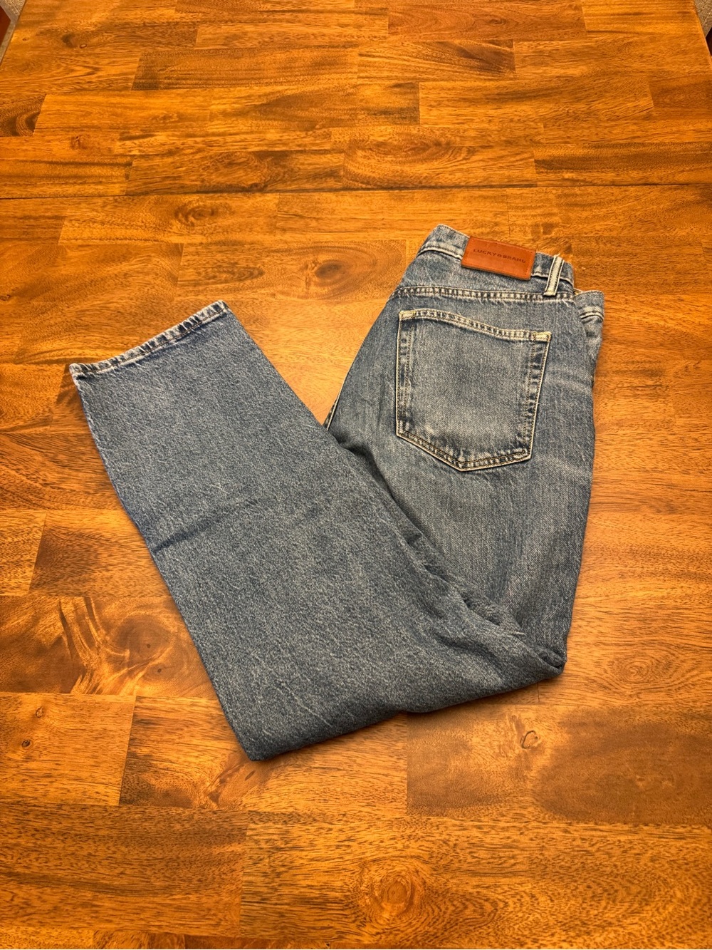 Lucky Brand Women's Straight Leg Blue Denim Jeans
